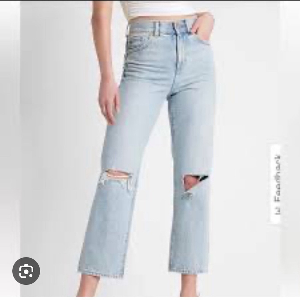 NWT Express Straight Ankle Jeans Size 28/6